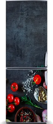 Produktbild von Tulup Kühlschrankdekoration - Magnetmatte - 70 cm x 190 cm - Magnet auf dem Kühlschrank - Gemüse Und Gewürze