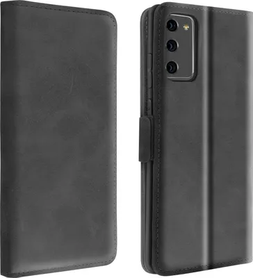 Produktbild von Klapphülle mit Kartenfächer / Standfunktion für Samsung Galaxy Note 20 – Schwarz