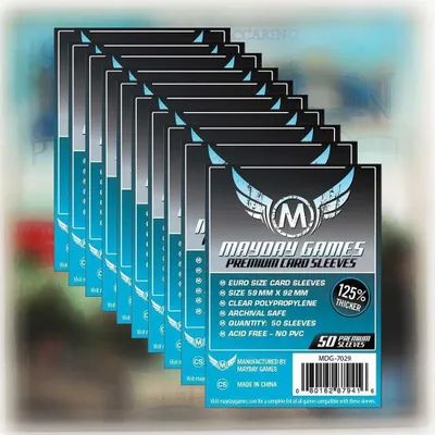Produktbild von Mayday Premium Sleeve Hüllen 7029 Vorteilspack für Dominion