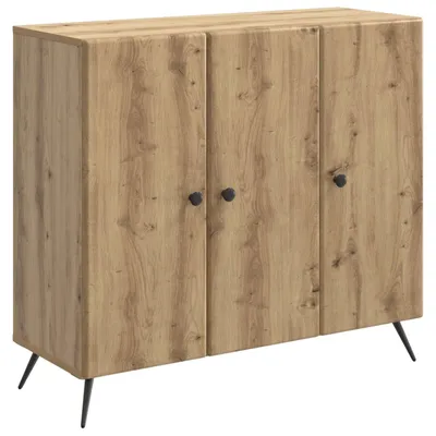 Produktbild von “2026 Modern“ Braun Sideboard Artisan-Eiche 89 x 34,5 x 80 cm Holzwerkstoff - Designermöbel 91526 - Kommoden