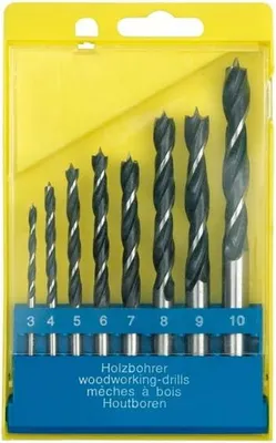 Produktbild von VOREL HOLZBOHRER-SET 8-tlg. 3 - 10mm 22381