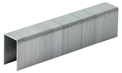 Produktbild von Metabo 630571000, Klammerpack, 1 cm, Befestigung, 1000 Heftklammern, Silber, Stoff