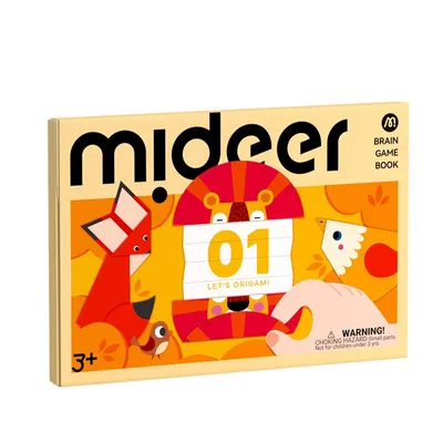 Image de Mideer LEVEL UP 01 – Puzzle origami – Animaux 50 pièces
