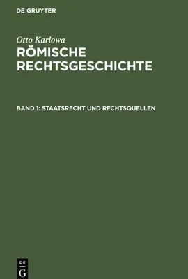 Produktbild von Staatsrecht und Rechtsquellen