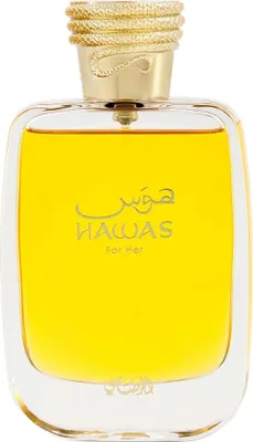 Produktbild von Rasasi Hawas Eau de Parfum für Damen, 100 ml - Elegante Komposition für anspruchsvolle Frauen