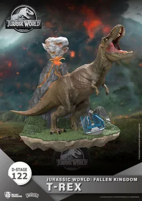 Zdjęcie produktu dla Jurassic World: The Fallen Kingdom T-Rex D-Stage Diorama Statue 13 cm