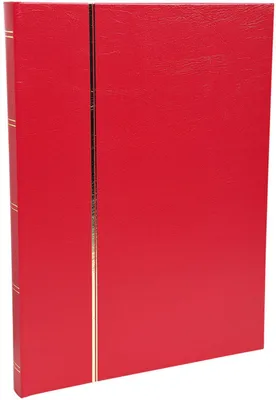 Image de EXACOMPTA Briefmarkenalbum 170 x 225 mm rot 32 Seiten