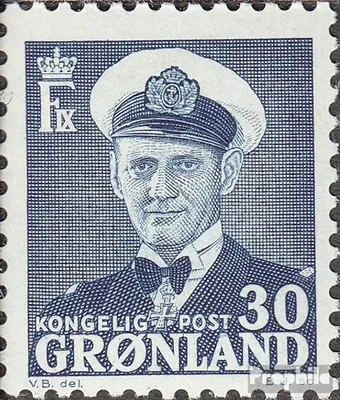 Produktbild von Briefmarken Dänemark - Grönland 1950 Mi 33 postfrisch Freimarken