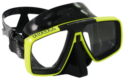 Aqualung Tauchmaske Look schwarz gelb