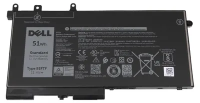 Produktbild von 93FTF Dell Akku 51Wh 3 Zellen/11,4V