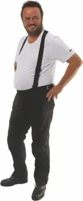 Produktbild von Germot Flex Pro Motorrad Textilhose, schwarz, 8XL