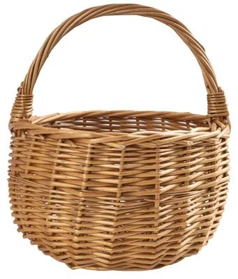 Productafbeelding van Creative Home Kleine Paasmandje Rieten Mand, 22 x 22 x 26 cm, Bruin