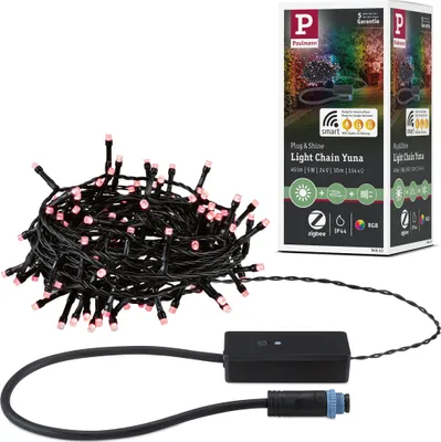 Zdjęcie produktu dla Paulmann Plug & Shine LED łańcuch świetlny Yuna RGB 12,4m