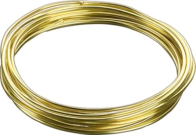 Image de KNORR PRANDELL 216464300 Fil d'aluminium 3 m Ø 3 mm couleur or