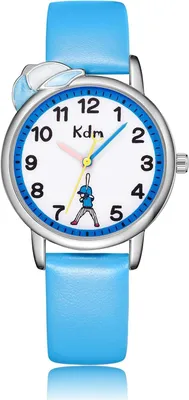 Produktbild von Lernuhr Kinder Analog Armbanduhr für Mädchen Jungen 3ATM Wasserdicht Leicht Lesbare Kinderuhr Geschenk für Kinder