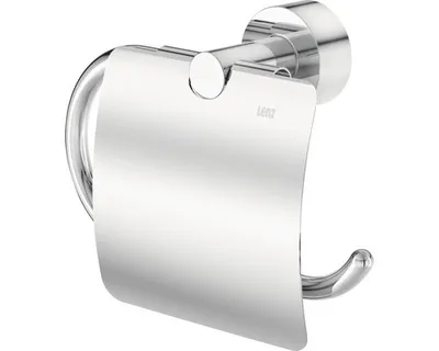 Produktbild von Toilettenpapierhalter Lenz Pisa mit Deckel chrom