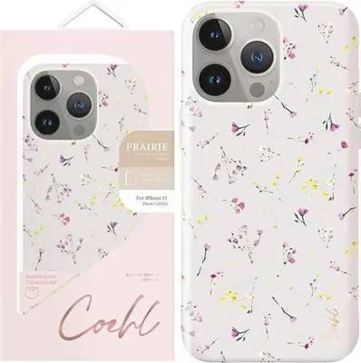 Produktbild von Uniq Coehl Prairie Etui Für Iphone 15 Pro - Beige
