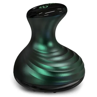 Produktbild von Elektrisches Schröpfmassagegerät, 9 Stufen einstellbar, Vakuum-Massage mit Wärmefunktion und Rotlicht, Bauch, Arme und Beine zur Entspannung zu Hause
