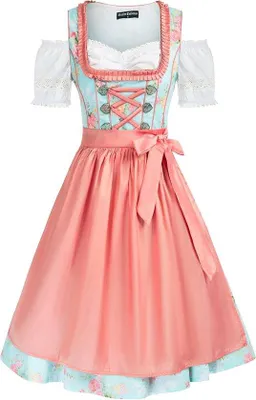 Productafbeelding van Traditionele Dirndl Jurk voor Dames voor en Beierse Feesten