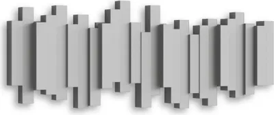 Image de Porte-manteau UMBRA STICKS gris