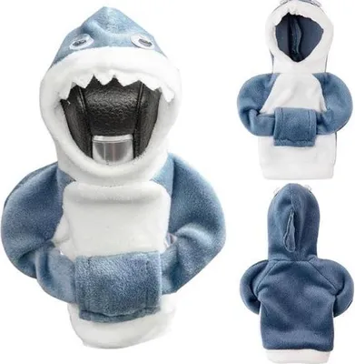 Produktbild von Mini Hai Schaltknauf Hoodie, Schaltknaufbezug, Schaltknauf-Pullover