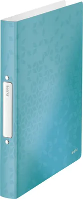 Produktbild von Leitz Ringbuch WOW 42570051 DIN A4 2Ringe 32mm eisblau