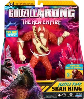 Obrázok produktu pre Monsterverse Godzilla verzus Kong The New Empire akčná figúrka bojový rev Skar King 18 cm