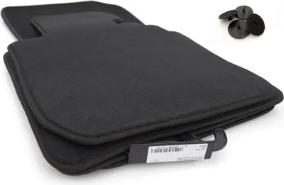 Produktbild von Fußmatten passend für Mini F55 F56 alle Velours Autoteppich Matten Set Original Qualität 4-teilig Schwarz