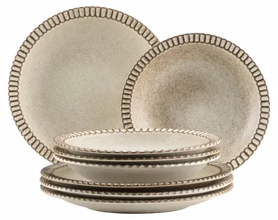 Produktbild von Mäser Teller Set, Steinzeug , Ida