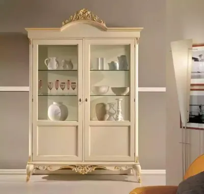 Image de Armoire en bois design Vitrine Meubles de style italien Buffet