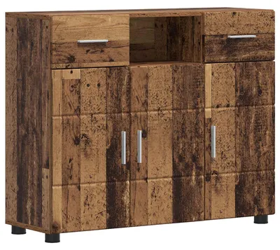 Zdjęcie produktu dla vidaXL Drewniana szafka z drewna odzyskanego 88,5 x 30,5 x 73 cm materiał drewnopochodny