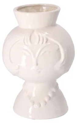 Produktbild von Gusta Vase mit Gesicht ø16 5x23,5cm | 3 Stück