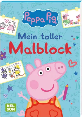 Produktbild von Peppa Wutz Ausmalbilder: Mein toller Malblock