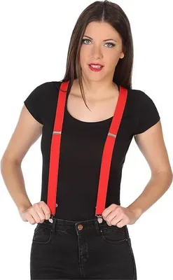Image de Bretelles Atosa Rouge Rouge One Size