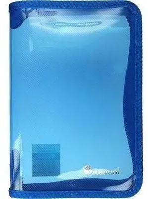 Obrázok produktu pre Modrá taška na zips formátu A5 – Titanum