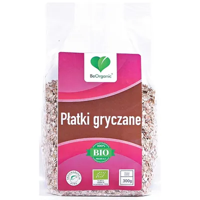 Zdjęcie produktu dla BeOrganic Płatki gryczane EKO 300g ALINESS
