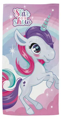 Image de Arditex ZK15934, Multicolore, Polyester, 240 g/m², Image, Licorne, Lavage à la main / en machine