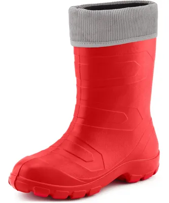 Produktbild von Ladeheid Damen Thermo Eva Gummistiefel federleicht LALMG879 (Rot88/Grau, 39)
