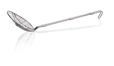 Produktbild von Frittierlöffel, CNS, Ø 16 - 24 cm wählbar, einfache Qualität : Ø 16 cm Variante: Ø 16 cm