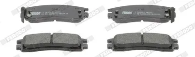 Produktbild von FERODO Bremsbeläge Satz Hinten für MITSUBISHI 3000 GT Coupe (Z1A) FDB1264