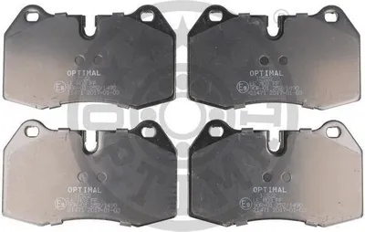 Produktbild von OPTIMAL Bremsbeläge Satz Vorne Bremsklötze für BMW 7 (E38) BP-12522