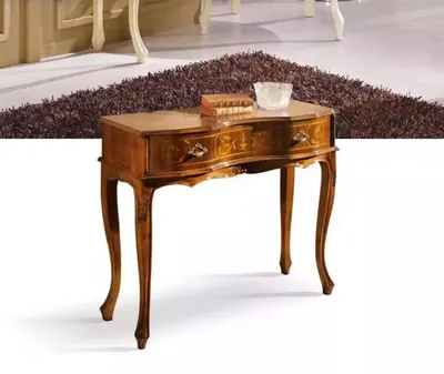 Immagine prodotto di Consolle classica di design Tavolino in legno Tavolino in legno di design