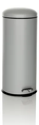 Produktbild von hjh OFFICE Mülleimer 30 Liter CLEAN VIII Abfalleimer Mülltrenner rund für Küche, Büro mit Step-On 69.0 x 30.0 x 30.0 cm