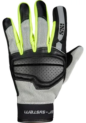 Produktbild von iXS Classic Damen Handschuh Evo-Air schwarz-hell grau-neon gelb DXL