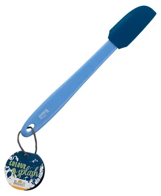 Produktbild von BIRKMANN Mini-Teigschaber, Blau, L 27 x B 3,5 cm, BPA-freies Silikon, Hitzebeständig und Spülmaschine