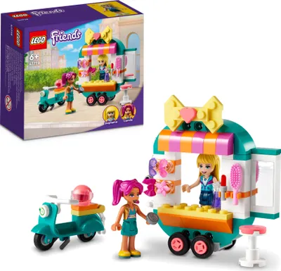 Produktbild von LEGO 41719 Friends Mobile Modeboutique mit Friseursalon und Mini-Puppen Stephanie & Camila, Spielzeug für Mädchen und Jungen ab 6 Jahre
