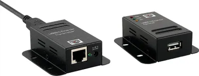 Image de ROLINE 12.04.1102 Extender AV Émetteur et récepteur AV Noir
