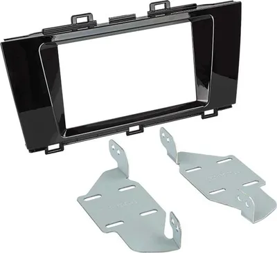Zdjęcie produktu dla Adapter przedni 2-DIN do Subaru Outback od 2015 r., czarny
