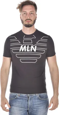 Obrázok produktu pre Emporio Armani Pánske tričko 3Z1T76, veľkosť:XXL, farba:Black, farba výrobcu:black