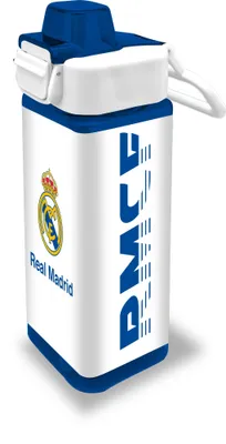 Obrázok produktu pre Kids Euroswan Štvorcová fľaša s uchom 500ml - Real Madrid